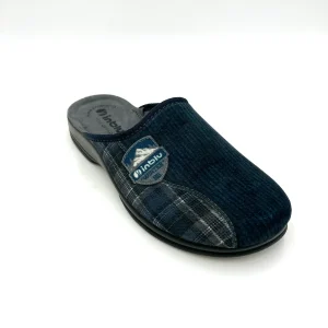 Inblu Pantofola Ciabatta chiusa plantare soft anatomico - blu