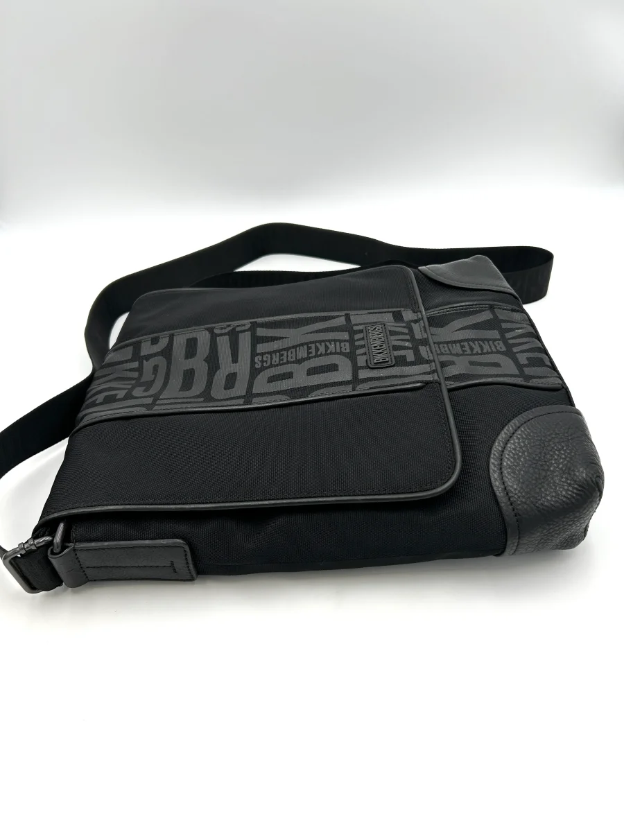 Bikkembergs Borsello Nylon e vera pelle - nero - immagine 5