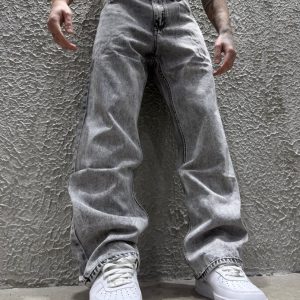 Jeans baggy grey