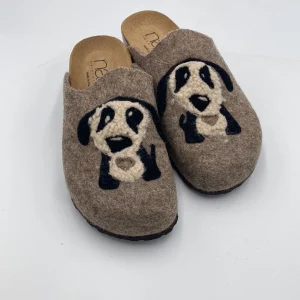 Nash Ciabatta memory foam - lana cotta / marrone