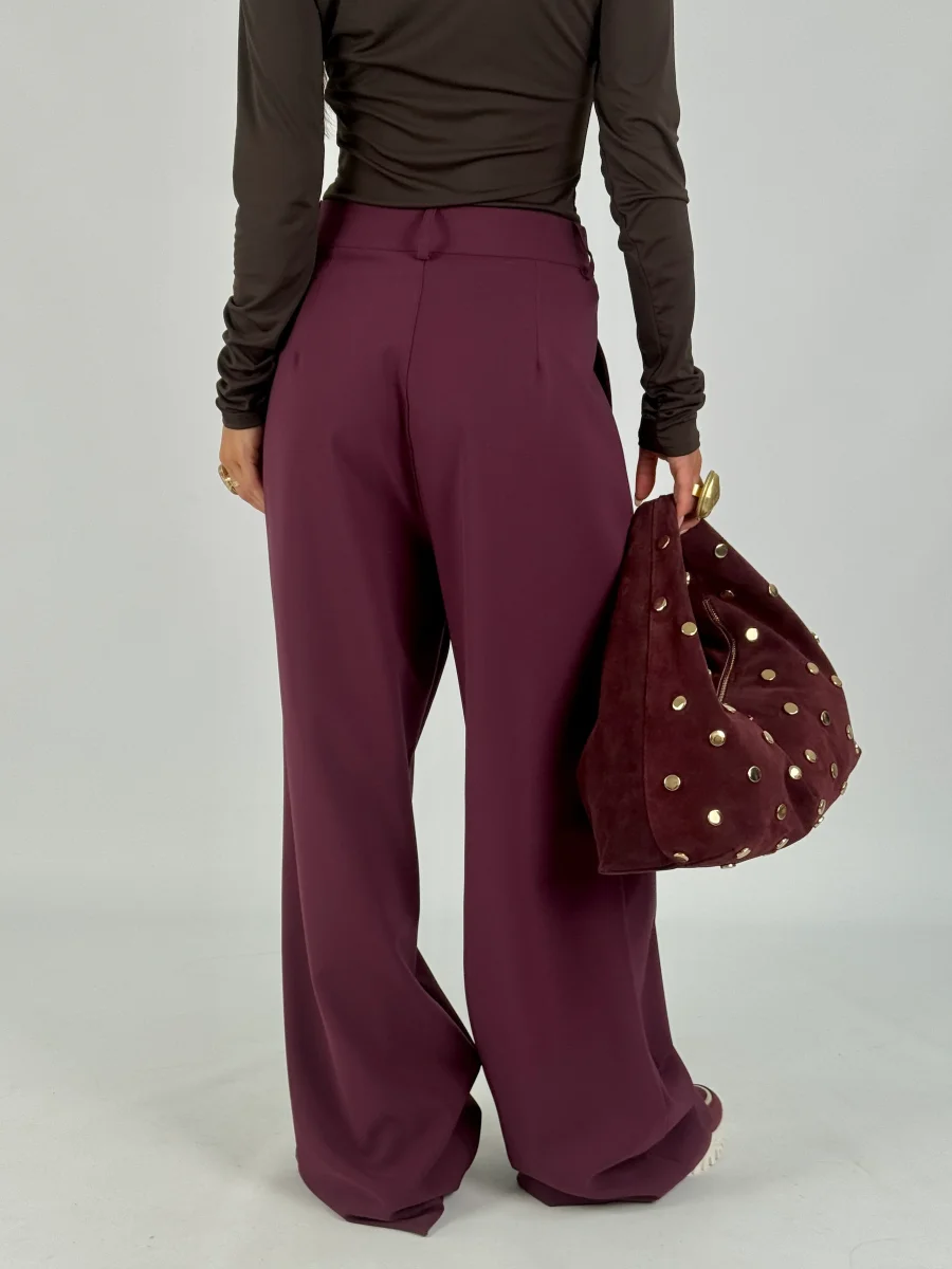 Pantalone Ambra bordeaux - immagine 5