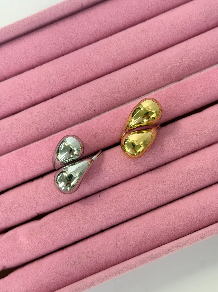 Anello goccia bomb - 2 colori - immagine 2