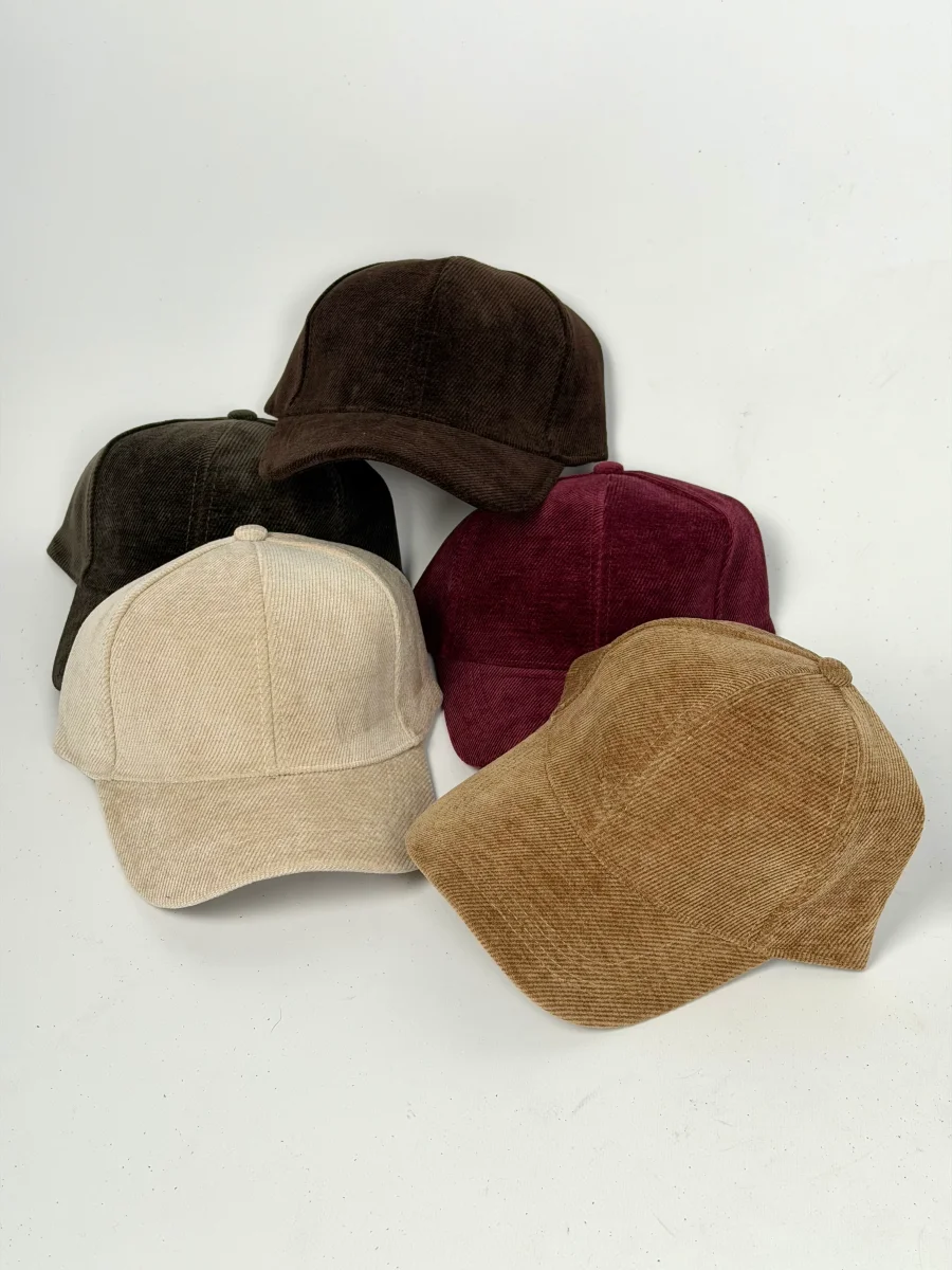 Cappello visiera scamosciato - 5 colori - immagine 3