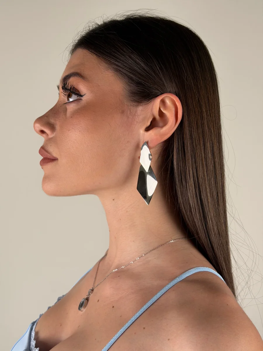 Orecchini Glamour - 2 colori - immagine 4