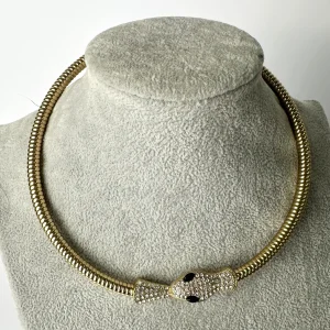 Maxi Collana serpe girocollo oro