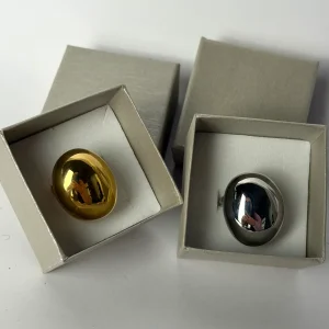 Anello ovale - 2 colori