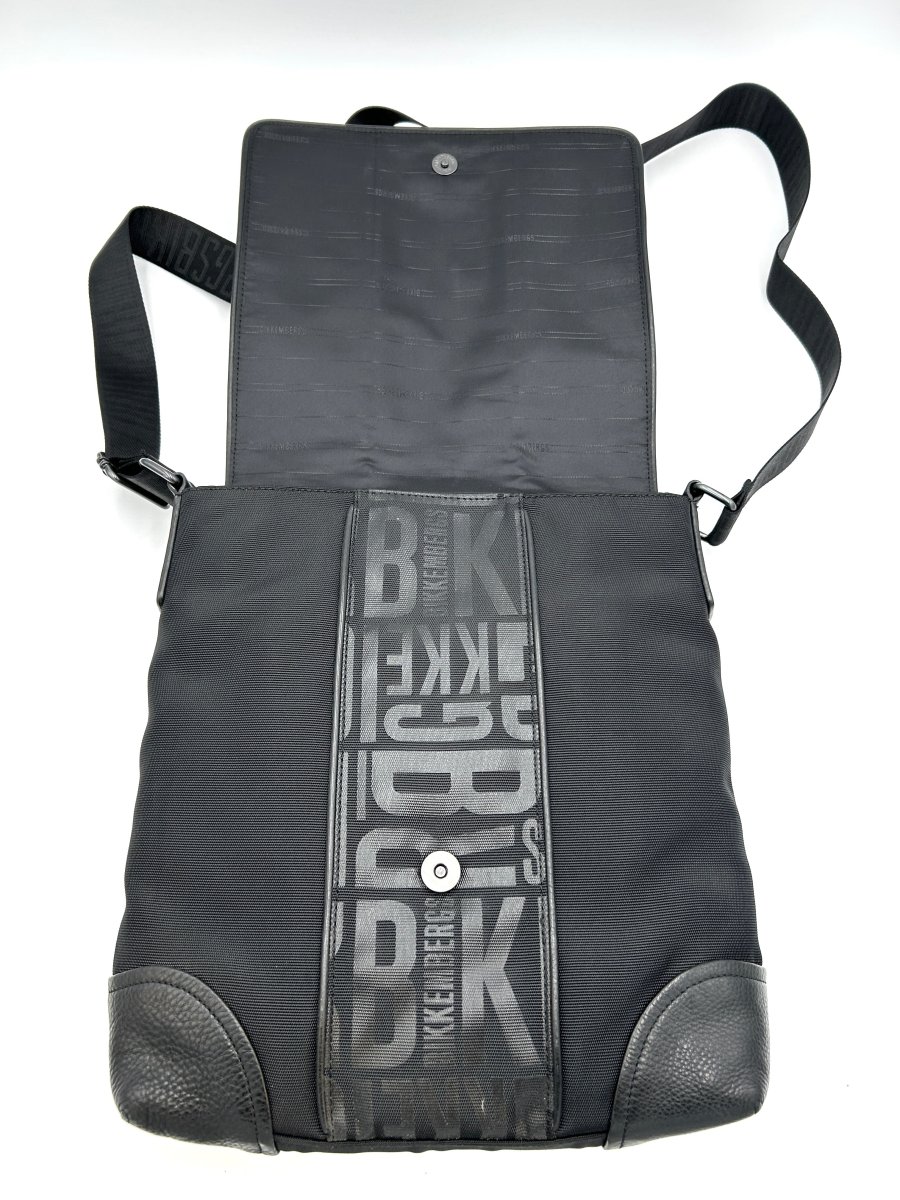 Bikkembergs Borsello Nylon e vera pelle - nero - immagine 6
