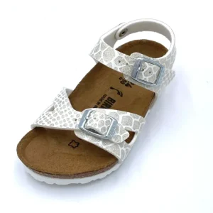 Birkenstock kids Rio magic snake White