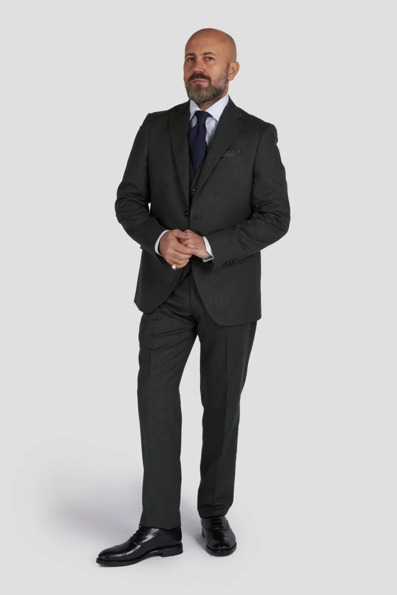 Abito Tre Pezzi verde - immagine 2