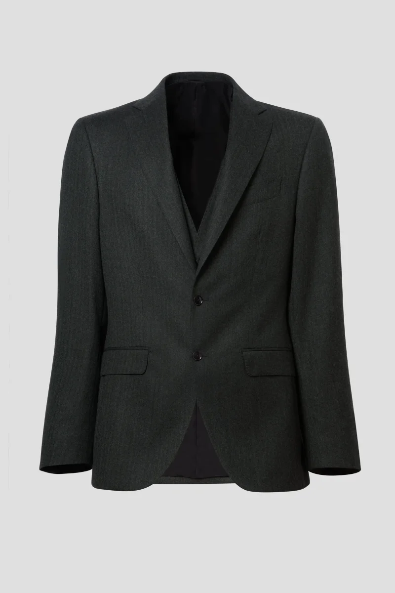 Abito Tre Pezzi verde - immagine 4