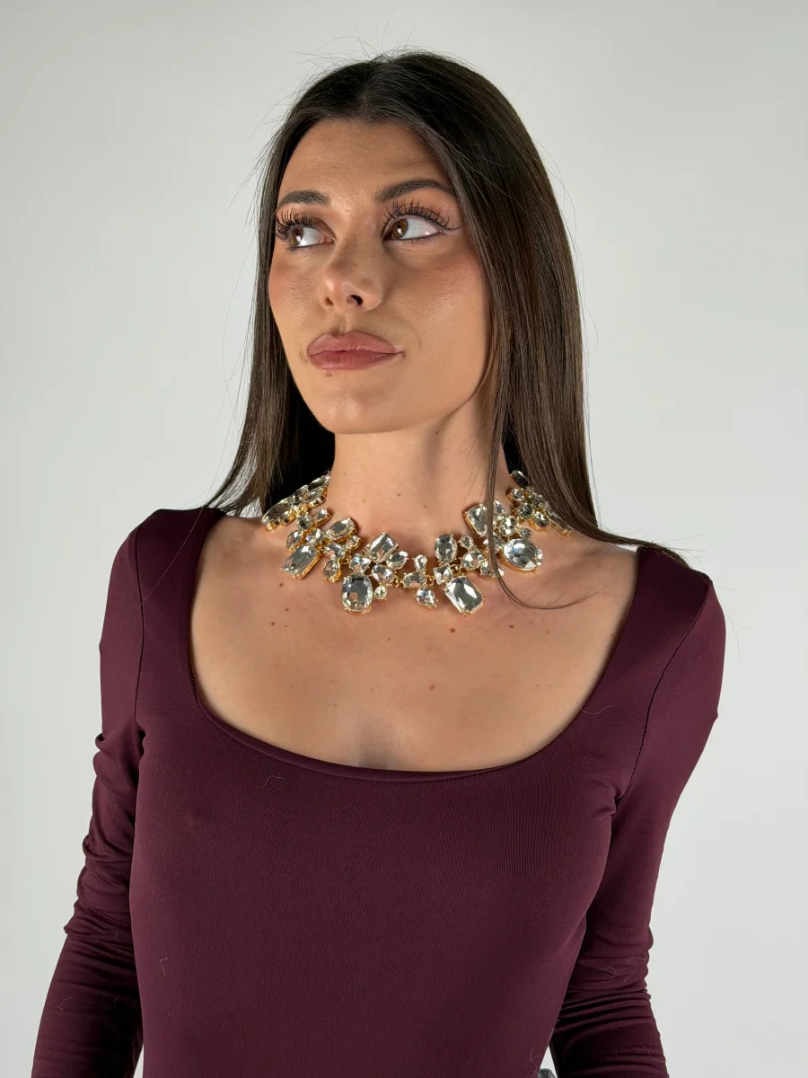 Collana pietre luminose - 2 colori - immagine 4