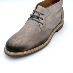 Igi&co Polacchino uomo estivo in vera pelle microforata - beige