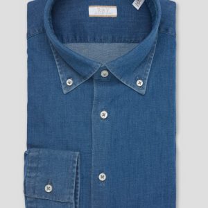 Camicia denim button down