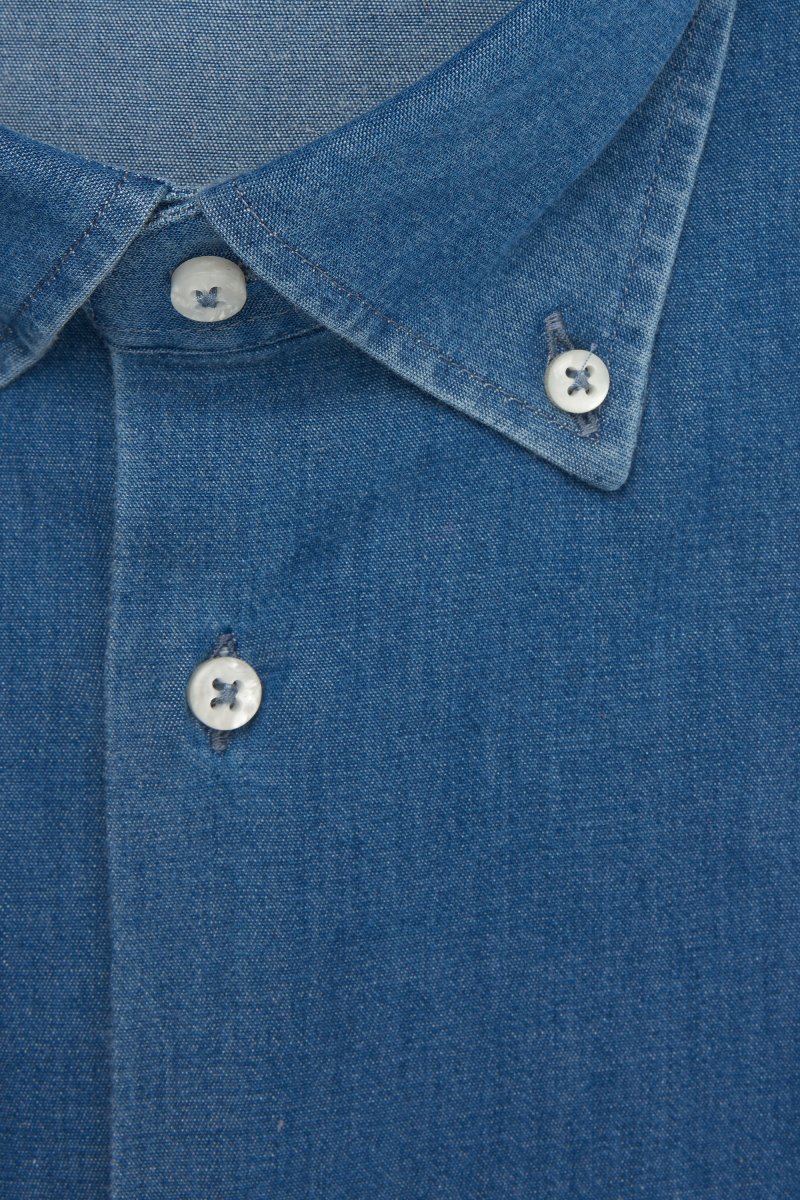 Camicia denim button down - immagine 3