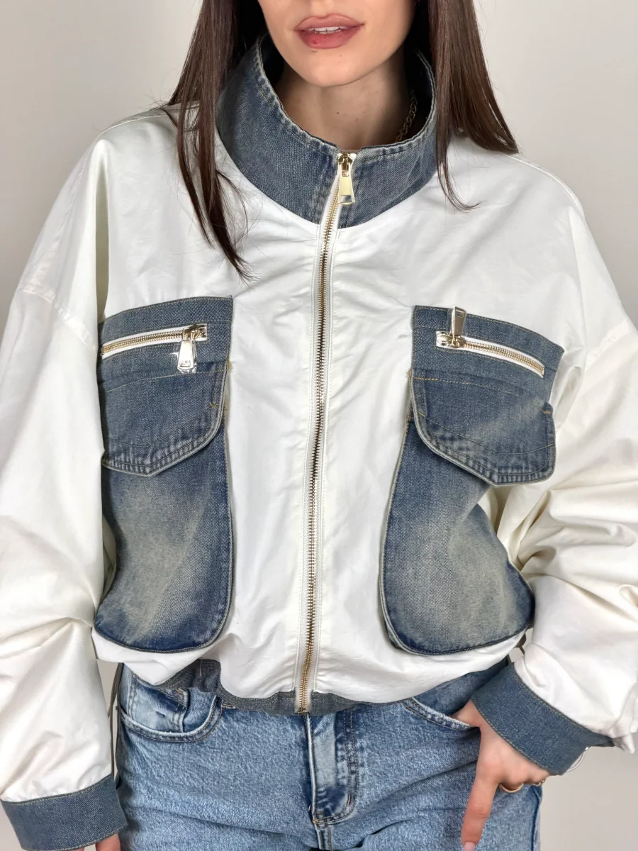 Bomber Carly denim - immagine 4