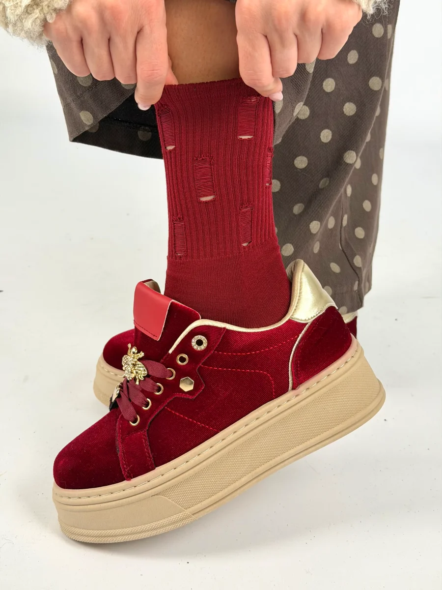 Calzini sfrangiati - 4 colori