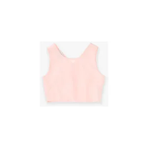 Top Dixie smanicato con bottoni sul retro