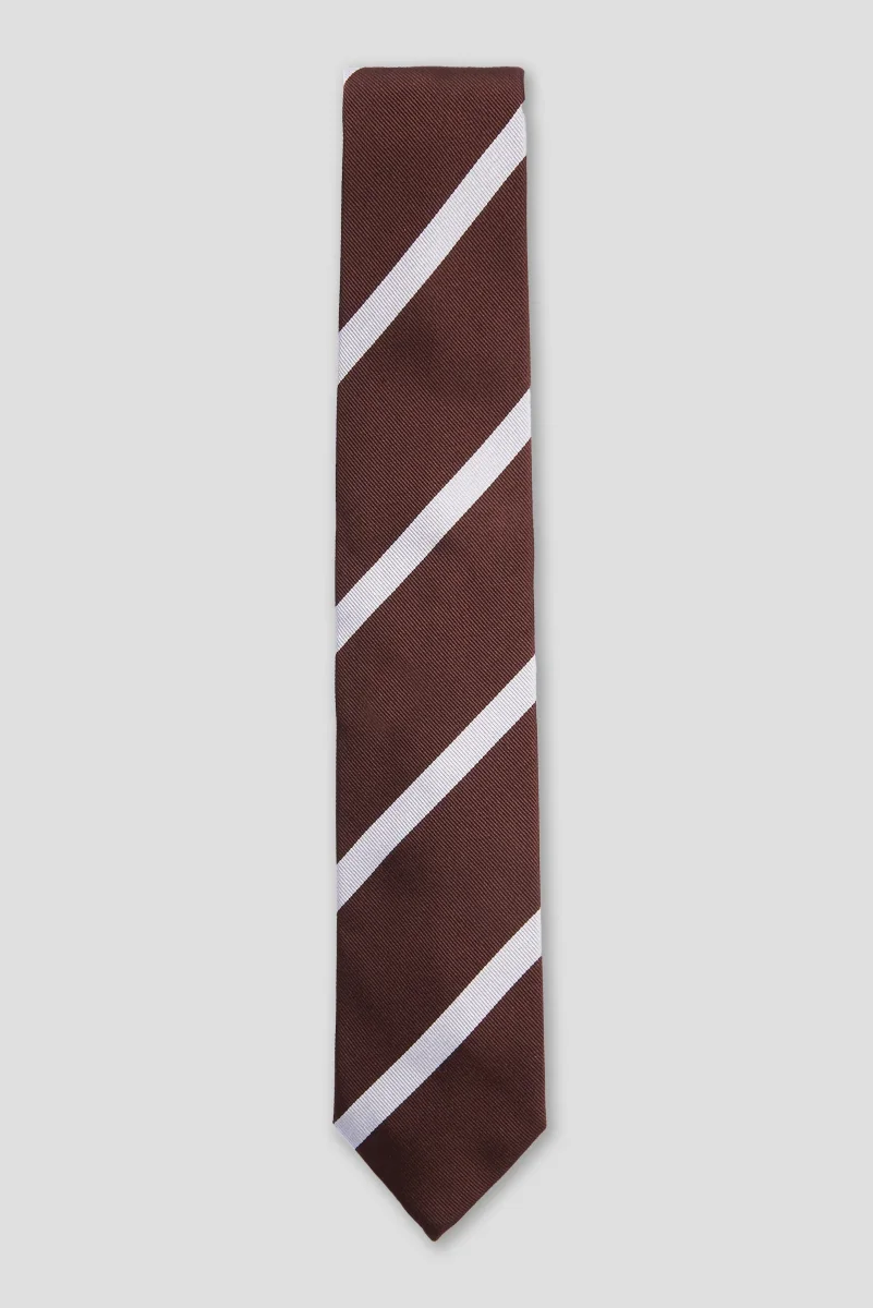 Cravatta In seta regimental - immagine 2