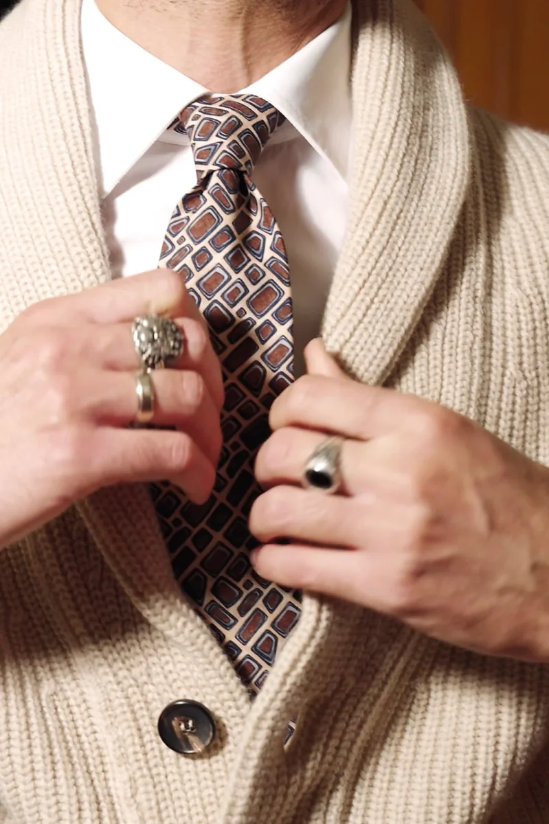 Cardigan Collo Sciallato - immagine 3