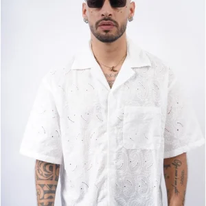 Camicia CROP PAISLEY ( 2 colori )