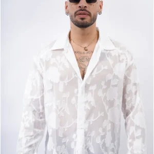 Camicia pizzo SANGALLO