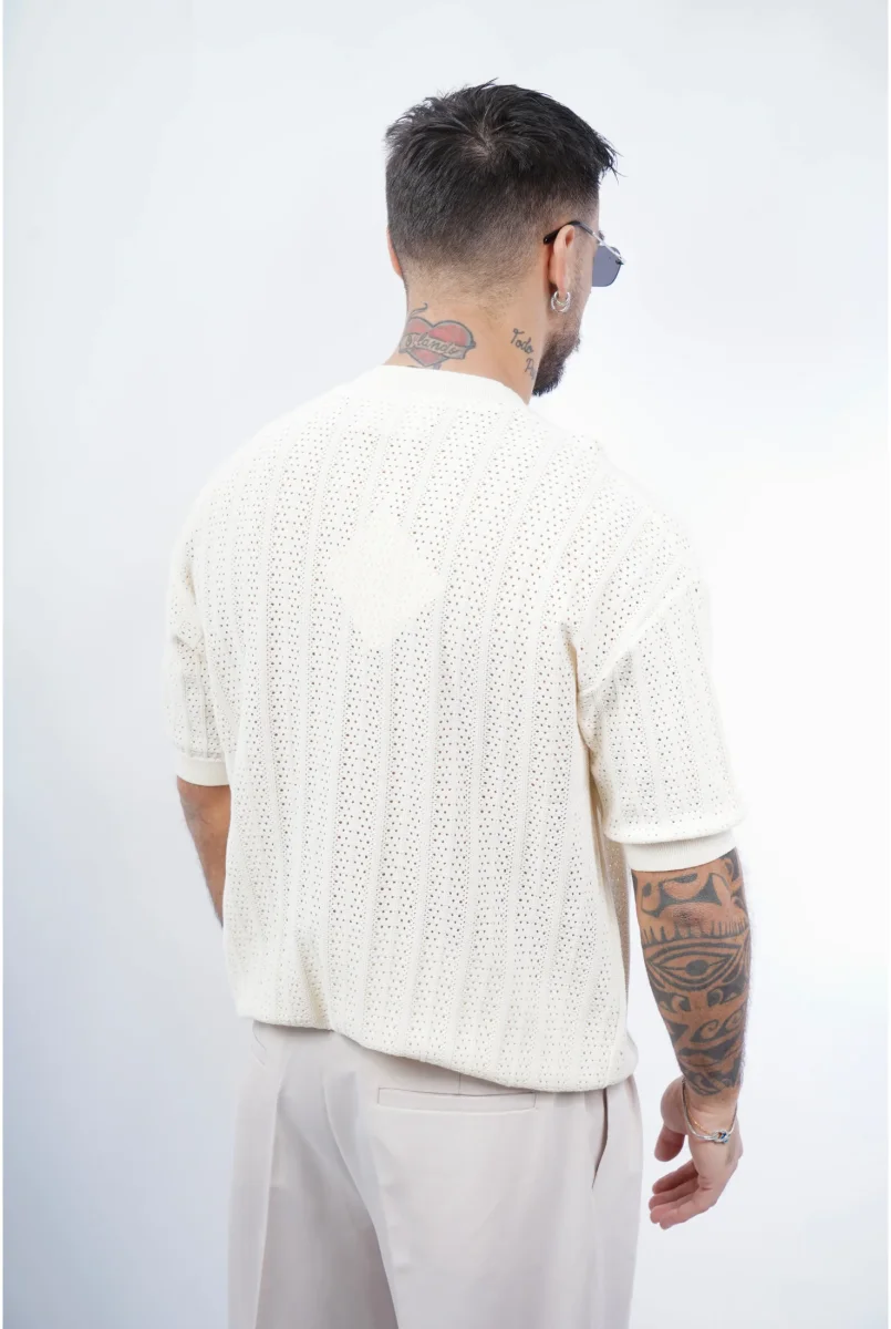 T-shirt in filo 85885 ( vari colori ) - immagine 6