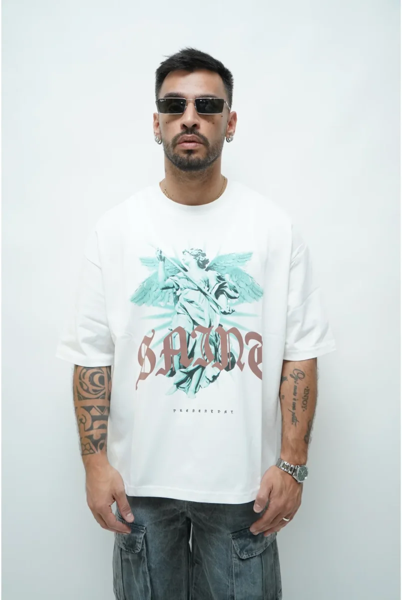 T-shirt PRESENT DAY Saint ( 2 colori ) - immagine 2