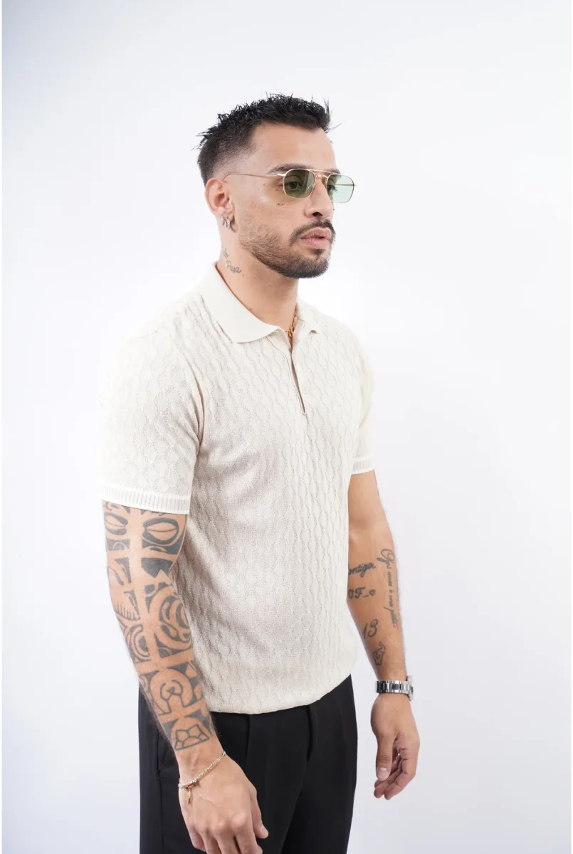 Polo in filo NJB 7140PE ( 3 colori ) - immagine 5