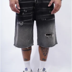 Jeans CIANOTIC short Panama Black