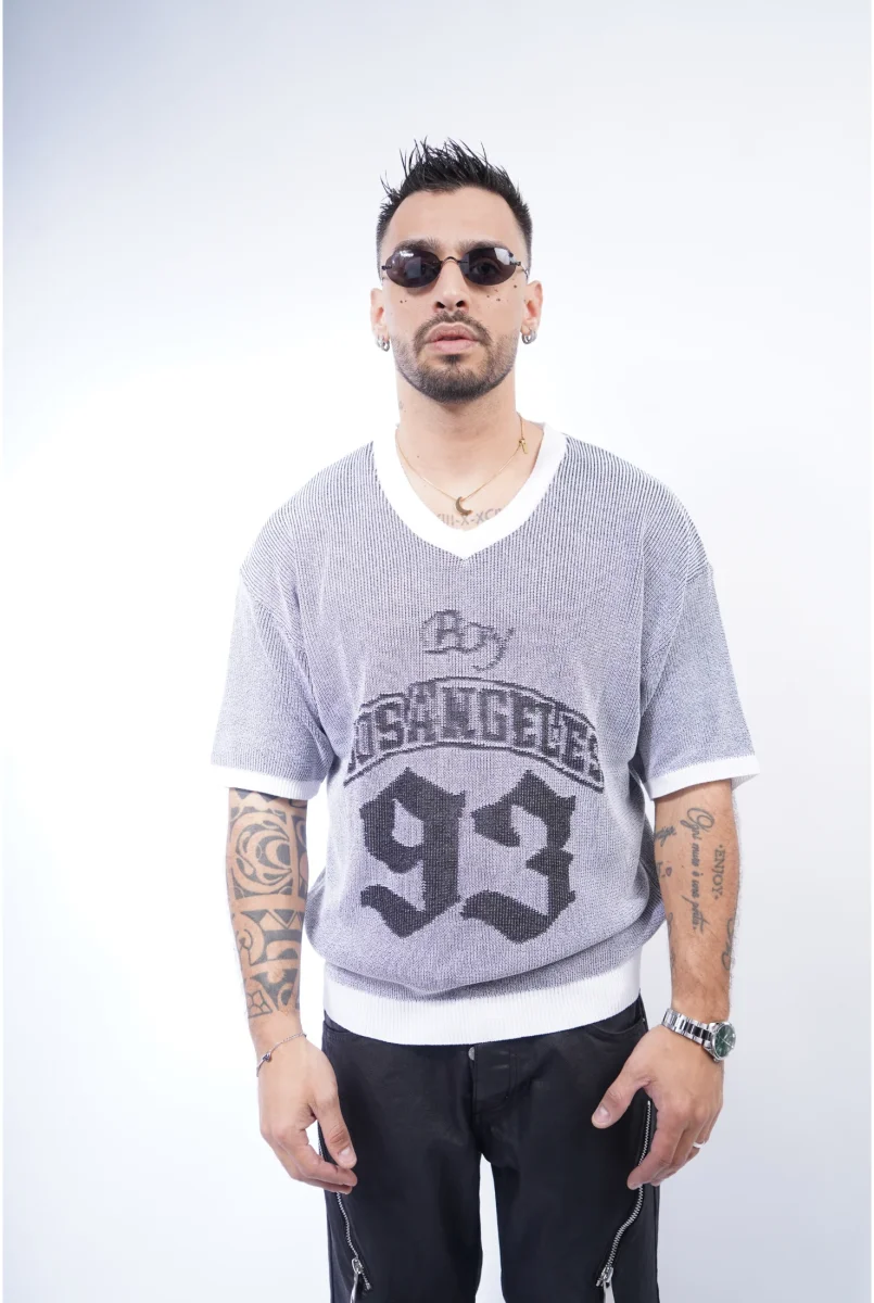 T-shirt CIANOTIC in filo n93