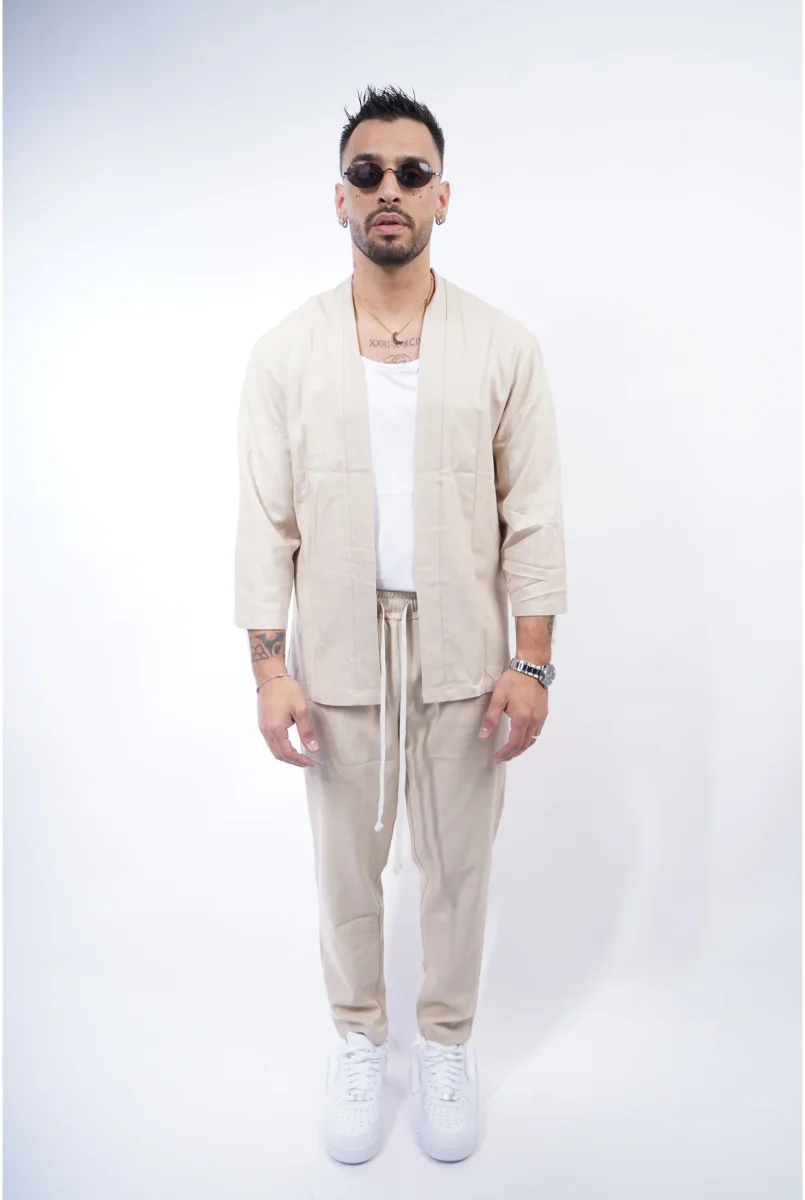 Coordinato PREMIUM suite in lino ( 3 colori ) - immagine 3