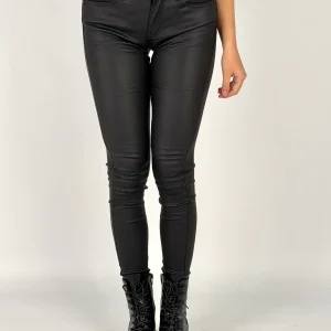 Pantalone ecopelle Cross