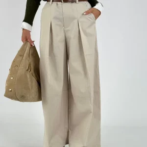 Pantalone Balloon Lisa beige