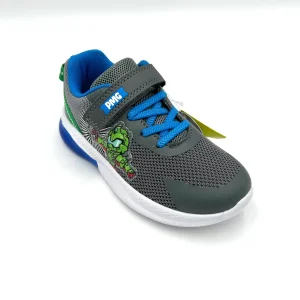 Primigi Sneakers kids in tela con chiusura strappo e lacci elasticizzati - luci led