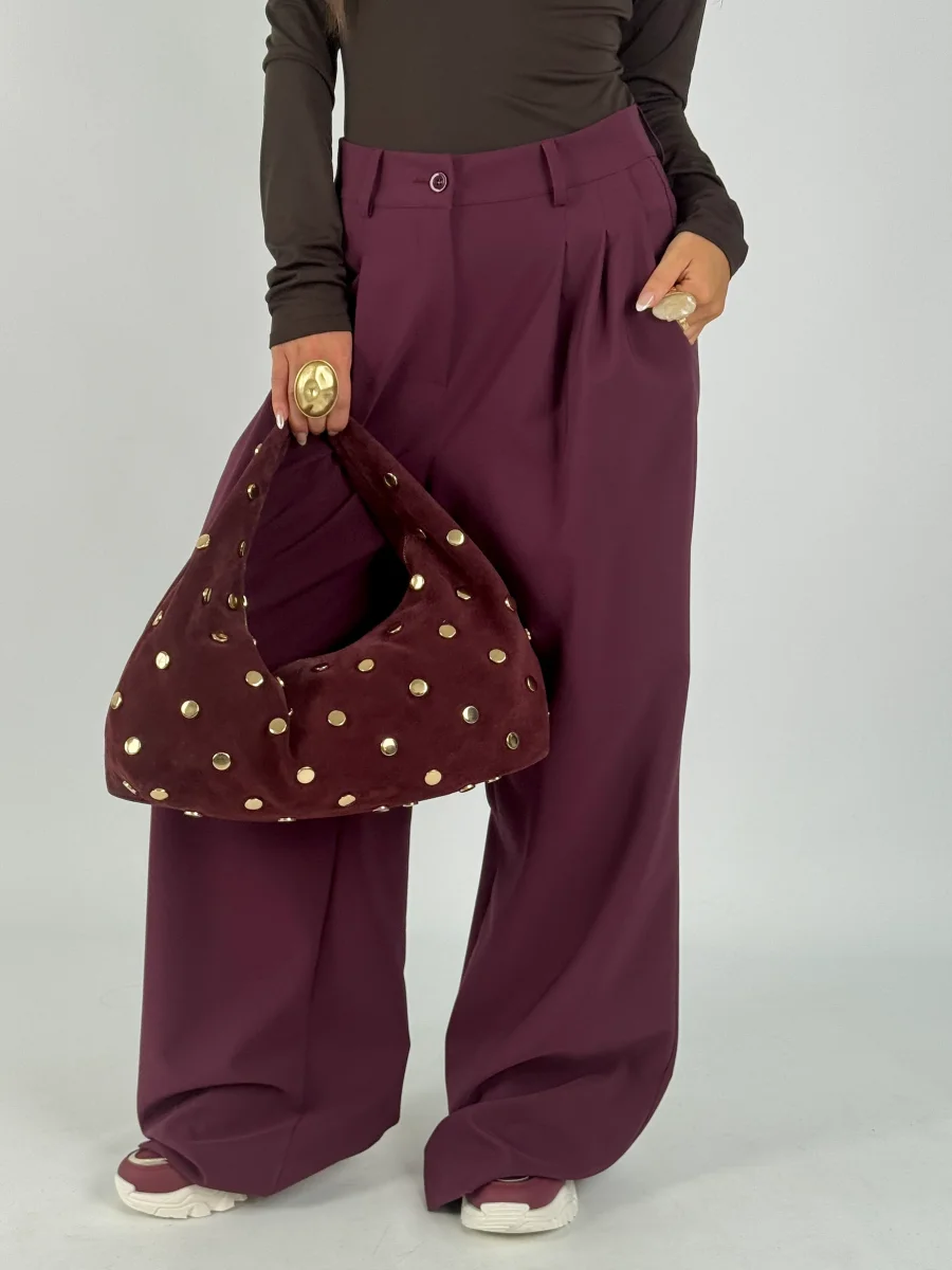 Pantalone Ambra bordeaux - immagine 3