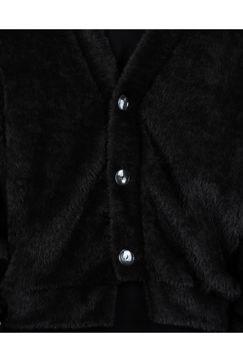 Cardigan jacket SEASONLESS fur - immagine 8