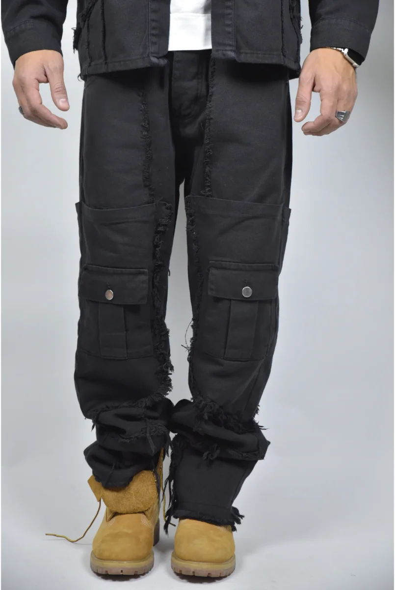 Coordinato SEASON LESS Destroyed black - immagine 5