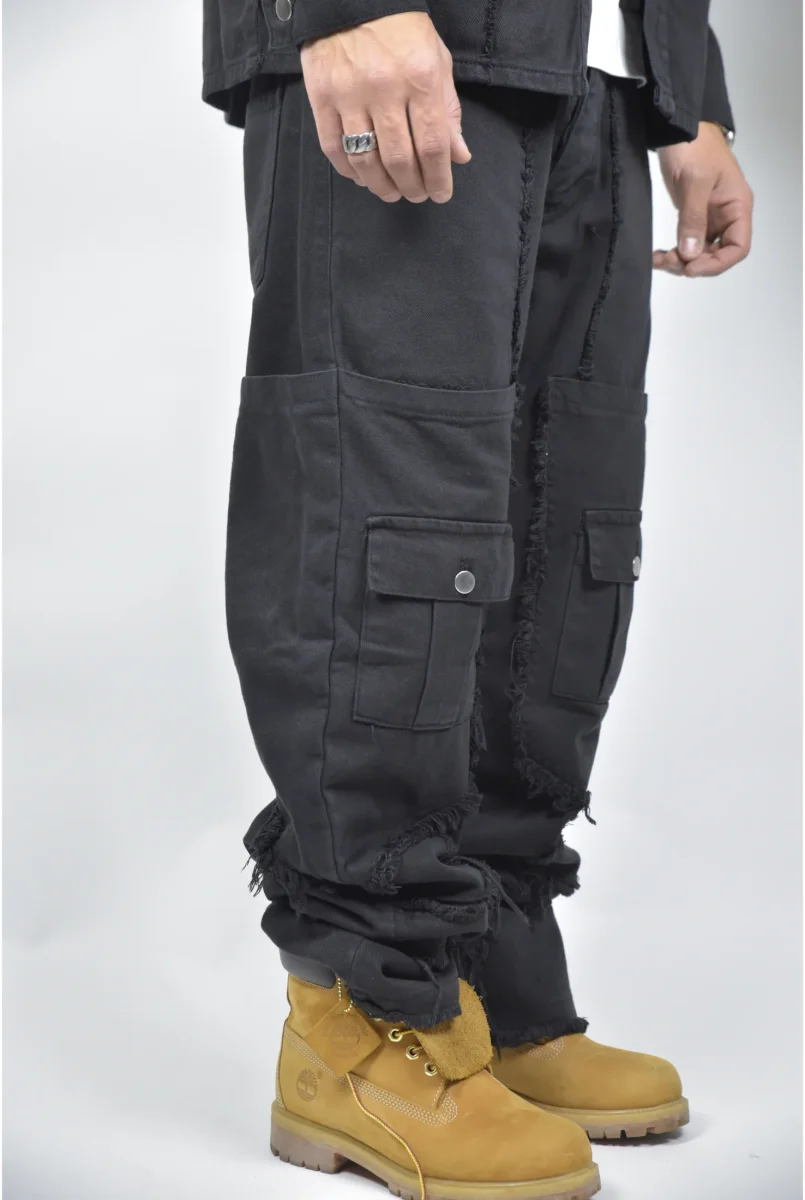 Coordinato SEASON LESS Destroyed black - immagine 6