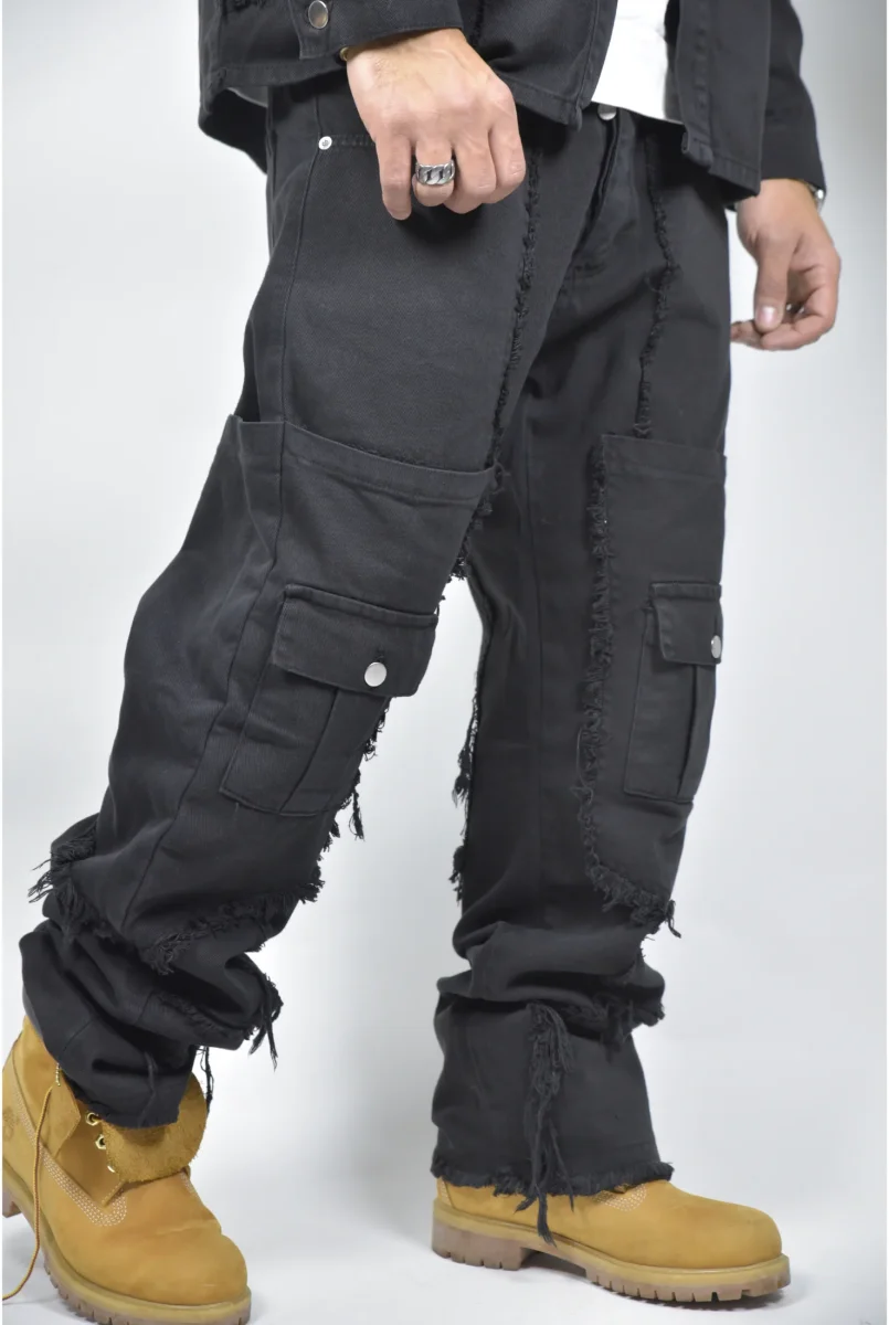 Coordinato SEASON LESS Destroyed black - immagine 7