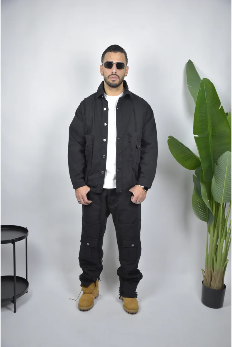 Coordinato SEASON LESS Destroyed black - immagine 9