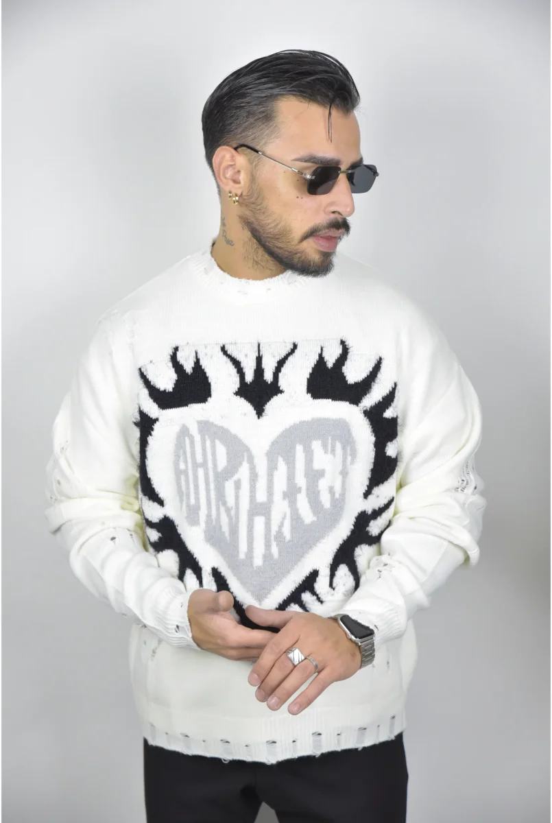 Maglioncino CIANOTIC cuor* - immagine 3