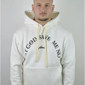 Felpa SAVE ME Bianca