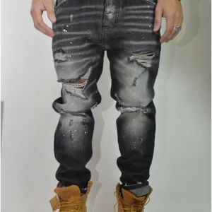 Jeans CIANOTIC cripton black