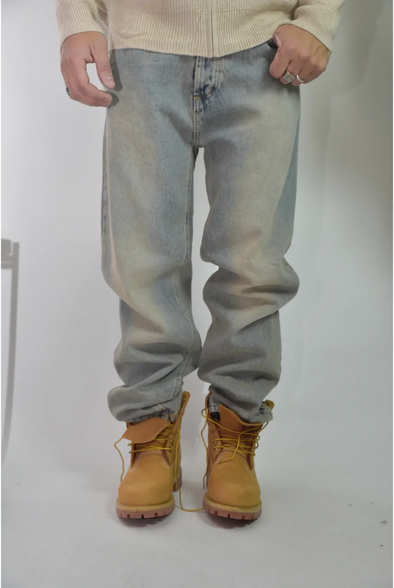 Jeans baggy DM85 Sabbiato - immagine 3