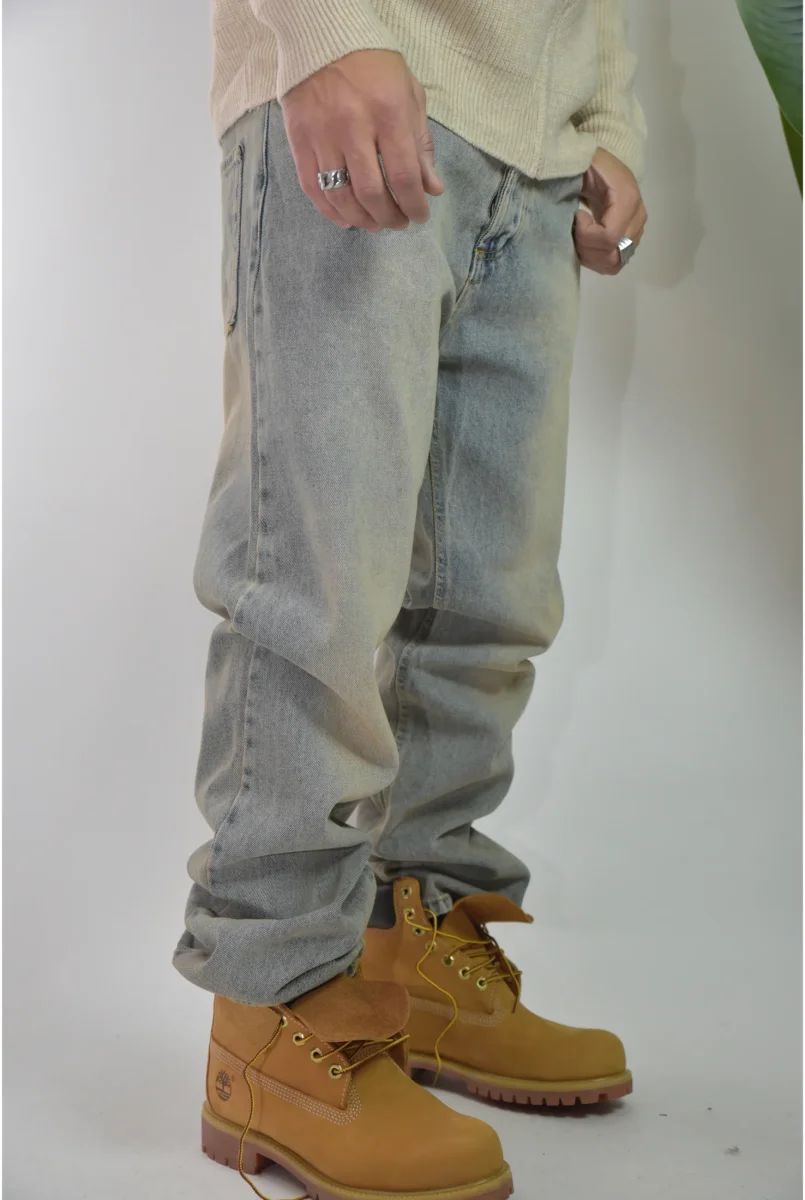 Jeans baggy DM85 Sabbiato - immagine 2