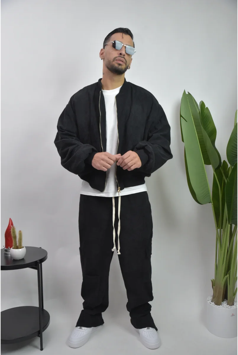 Bomber giubbino MYAMY costa black - immagine 3