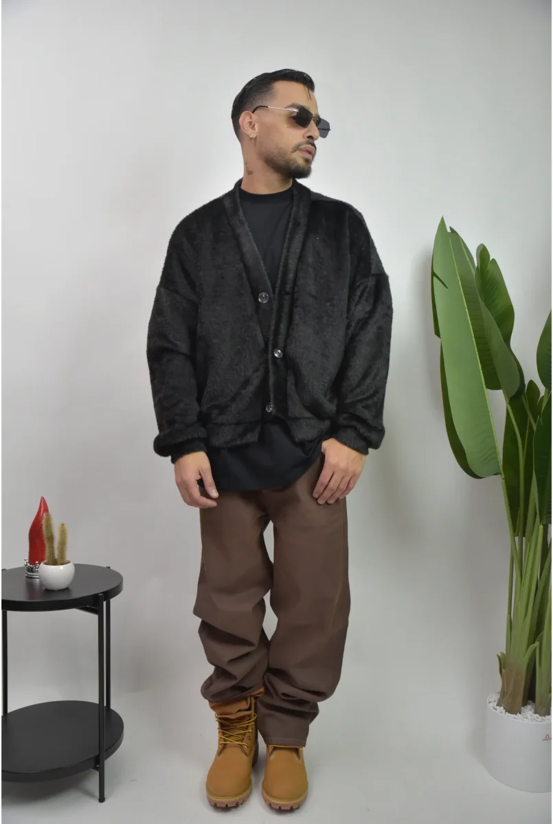 Cardigan jacket SEASONLESS fur - immagine 3