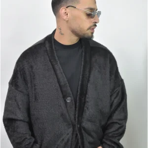 Cardigan jacket SEASONLESS fur