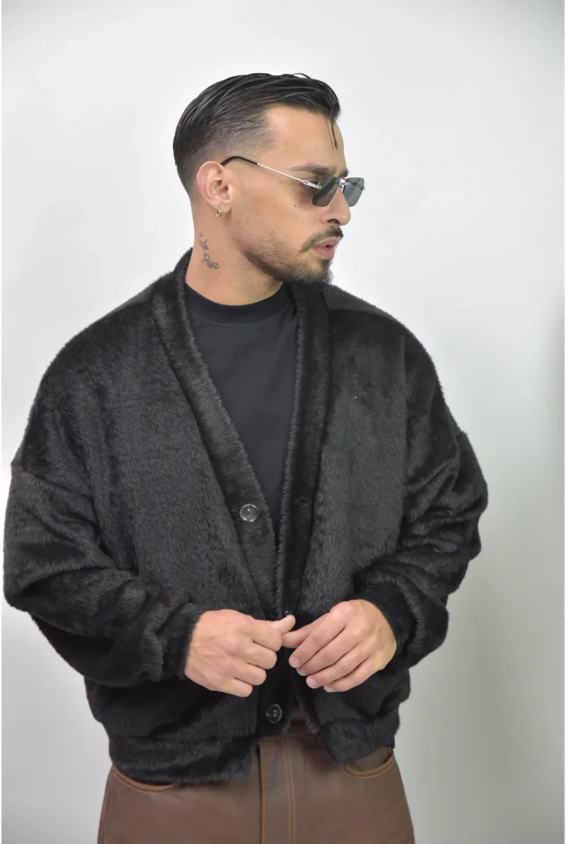 Cardigan jacket SEASONLESS fur - immagine 5