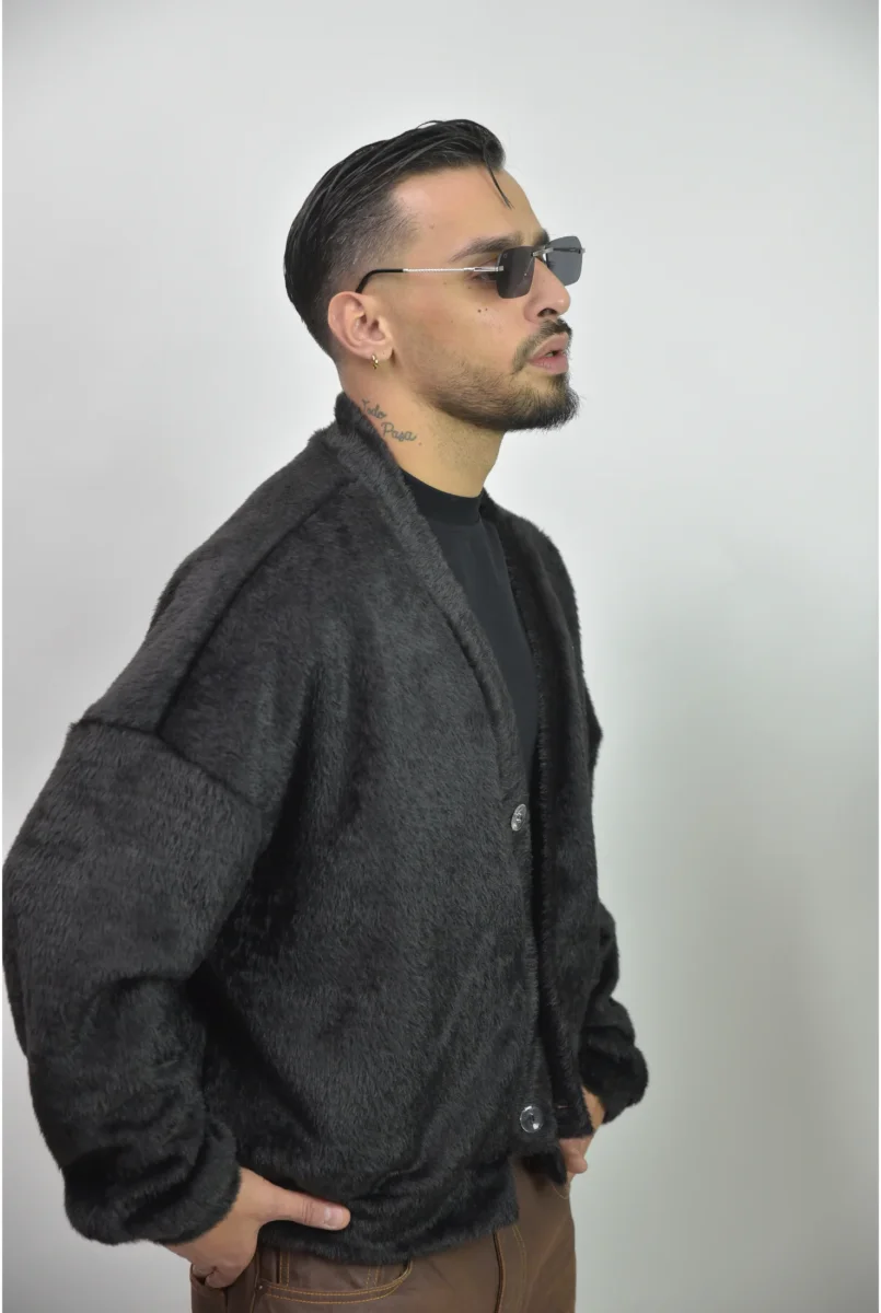 Cardigan jacket SEASONLESS fur - immagine 7